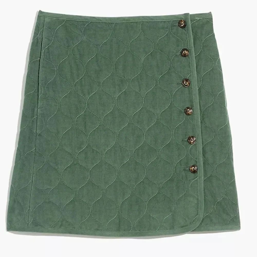 Madewell Corduroy Quilted Mini Skirt